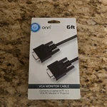 Onn Vga Monitor Cable 6FT Laptop Computer Projector Cord New. Fixed Price $10.00.