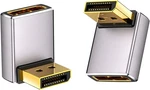Duttek 8K 90 Degree Displayport 1.4 Adapter, Up & Down Angle Extender 32.4GBPS,. Fixed Price $14.96.