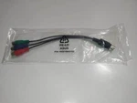 Graphics Card Tv-out (7 Pin Mini Din) To Hdtv Component Ypbpr Adapter Cable. Fixed Price $9.95.