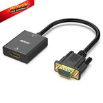Benfei Hdmi To Vga, Uni-directional Computer 1 Pack, Black. Fixed Price $15.32.