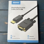 Benfei Vga Cable, 1.8M Of Computer/laptop. Fixed Price $6.99.