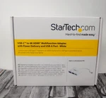 Startech Usb Type-c To Hdmi Adapter With Power Delivery& Port 4K. Fixed Price $24.99.