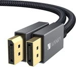 Ivanky Vesa Certified Displayport Cable, 6.6FT Dp 1.2, Feet, Grey. Fixed Price $9.95.