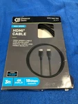 Commercial Electric HD1382 Hdmi 2.0 Cable Ft M/m High-speed Black New Open Box. Fixed Price $9.99.