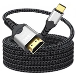 Vorodcip Usb To Hdmi Cable 15 Ft Long, 4K 30HZ 1080P 120HZ Feet, Grey. Fixed Price $20.41.