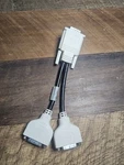 Molex DMS-59 To Dual Dvi-i Y Splitter Adapter Video Cable 338285-009. Fixed Price $6.49.