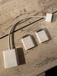 Genuine Apple Adapters, A1368, A1362, A1358 Used Lot. Fixed Price $9.00.