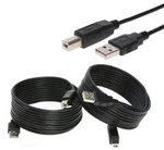 Usb 2.0 Printer Cable Male To Cord For Hp Cannon Epson Dell Brother. Fixed Price $8.99.