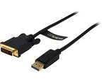 Startech.com DP2DVI2MM3 Ft. Black Connector A: 1 - Displayport (20 Pin) Male. Fixed Price $64.27.