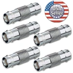 Sikker 5 Bnc Female Coupler Cable Extension Connector Converter Adapter. Fixed Price $7.99.