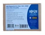 Tripp Lite Mini Display To Vha Dvi Vga All One Converter Model : P137-06N-HDV. Fixed Price $8.95.