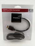 Radioshack Hdmi Vga Converter Video Adapter Computer Monitor Tv New. Fixed Price $13.95.