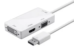 Monoprice Displayport 1.2A To 4K Hdmi, Dual Link Dvi, Vga Passive Adapter, White. Fixed Price $19.48.