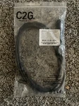 C2G Cables To Go 54301 6' Mini Displayport Male/male Adapter. Fixed Price $7.28.