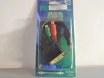6 Inches M1-DA 34 Pin To Rca Female Component Cable Adapter. Fixed Price $14.95.