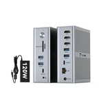 Tobenone Displaylink Docking Station 3 Monitors, 14-IN-1 Usb Triple Monitor.... Fixed Price $206.23.