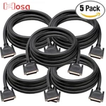 5-PACK Hosa DBD-305 DB25 Male To 5FT Balanced Snake Cable Black. Fixed Price $189.99.