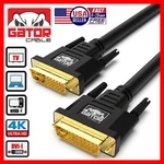 Dvi-d To Cable Dual Link 24+1 Male Video Adapter Gold Plated 6FT. Fixed Price $8.99.