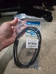 C2G 6FT Mini (m) To Black - New #54301. Fixed Price $7.99.