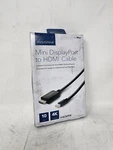 Insignia- 10MINI Displayport To Hdmi Cable Black. Fixed Price $17.89.