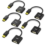 Benfei Displayport To Dvi-d Single Link Adapter 5 Pack,uni-directional Di.... Fixed Price $58.88.