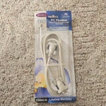 Belkin F2NO2806 Pro Series 6' Pc Monitor Vga/svga Hd DB15 Male/male Cable. Fixed Price $12.00.