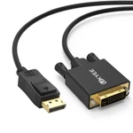 Ukyee Displayport Cable 6FT (IL/RT6-18632-DISPLYPORTTODVI-NIB). Fixed Price $12.99.