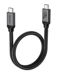 Silkland USB4 For Thunderbolt Cable 1.6FT, 40GBPS Data Grey. Fixed Price $26.05.