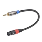 3.5MM Trs To 3PIN Xlr Female Cable Microphone Audio Adapter. Fixed Price $10.99.