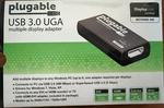 Plugable 3.0 Multiple Display Adapter USB3-HDMI-DVI DL3500. Fixed Price $19.00.
