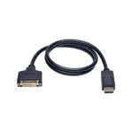 Tripp Lite Displayport To Cable Adapter, Converter For Dp-m Dvi-i-f, 3-FT. Fixed Price $10.00.
