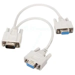 1 2 Splitter Cable Svga Monitor Lcd Dual Mirror Screen Us. Fixed Price $7.99.