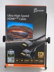 J5CREATE JDC53 Ultra High Speed Hdmi Cable 8K Uhd 6.6 Ft / 2M Black. Fixed Price $16.99.