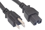 Cablelera North American Power Cord, Nema 515P To IEC320 C15, 3', 14 Awg, 15A.... Fixed Price $9.40.