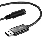 Dukabel Usb Headphone Adapter, To Aux With Trrs 4 Pole Jac. Fixed Price $11.39.