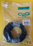 C2G #50228 25FT Cmg Rounded Vga + 3.5M/M Qxga Audio & Video Cable -black. Fixed Price $24.99.