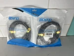 Benfei - Us 105 Black Cable New Pack Of 2. Fixed Price $6.00.