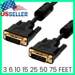 Dvi-d Cable Dual-link Digital Cord Tv Projector Monitor Lot. Fixed Price $13.99.