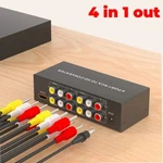 Rca Av To Hdmi Converter 4 In Out 1080P For Tv Audio Video Composite Switcher. Fixed Price $57.05.