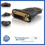 40745 Dvi-d Female To Hdmi Adapter Black For Tv And Audio/video Systems. Fixed Price $6.99.