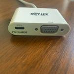 Tripp Lite Usb-c To Vga Adapter 3.0 Hub Ports Pd Charging U444-06N-VU-C. Fixed Price $17.95.