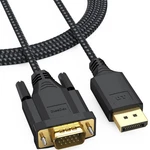 Dteedck To Vga Cable 6FT, Dp 1080P 60HZ Black. Fixed Price $13.56.