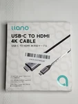Llano Usb-c To Hdmi 4K High-speed HDR10 Fast Charge Cable H320 Black. Fixed Price $13.50.