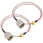 Boobrie Sma Male To PL259 Uhf RG316 19.68INCH, Gold. Fixed Price $15.35.