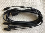 Belkin F3X1105-10 Omniview Pro Series Plus 10FT PS/2 To Kvm Cable. Fixed Price $23.99.
