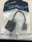 Monoprice Displayport 1.2A To Vga Active Adapter - Black With 6IN Cable Length. Fixed Price $5.50.