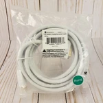 Monoprice 15FT 28AWG Displayport Dvi Cable, White New Factory Sealed.. Fixed Price $9.99.