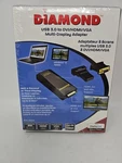 Diamond UGA35000S Graphic Adapter - Usb 3.0 Dvi/hdmi/vga Multi Display. Fixed Price $29.99.