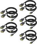 Hdmi Vga Cable 10-PACK, Computer Monitor 6.6 Feet. Fixed Price $89.99.