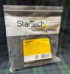 Startech.com Vga Cable 1FT HD15 Male/male Monitor. Fixed Price $10.19.